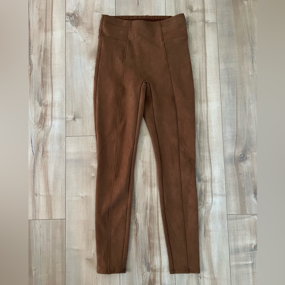 SPANX suede leggings